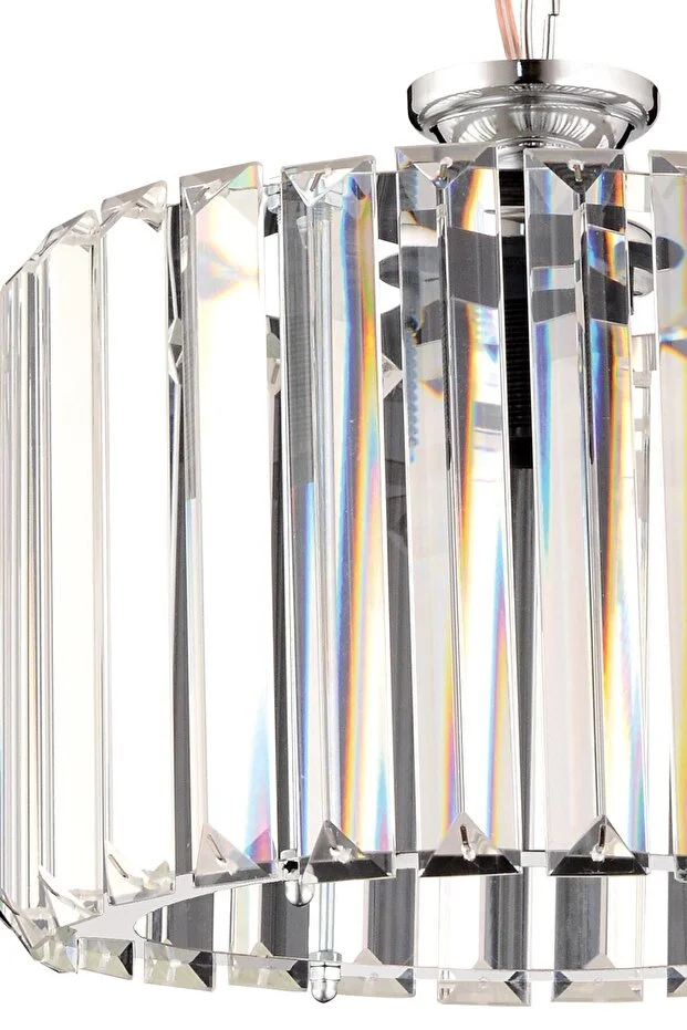 Lüx Elmas Gümüş Kristal Taşlı Avize